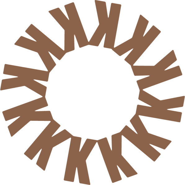 Kiddo Motors symbol: a ring of letter Ks